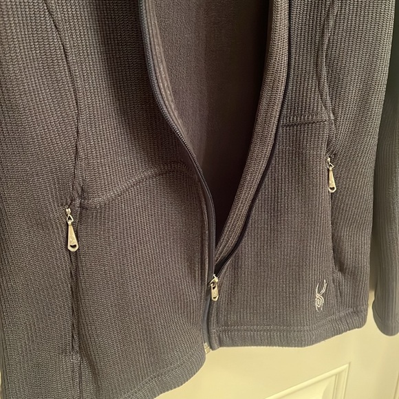 Spyder textured full zip jacket. - Picture 6 of 7